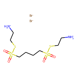 1,4-Butanedisulfonic acid, 1,4-dithio-, s,s'-bis(2-aminoethyl ester), dihydrobromide