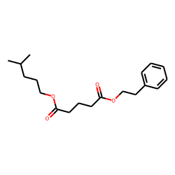 Glutaric acid, isohexyl phenethyl ester