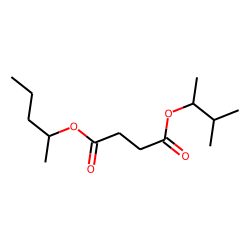 Succinic acid, 3-methyl-2-butyl 2-pentyl ester