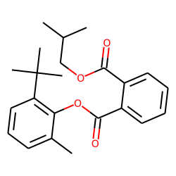 Phthalic acid, isobutyl 2-tert-butyl-6-methylphenyl ester