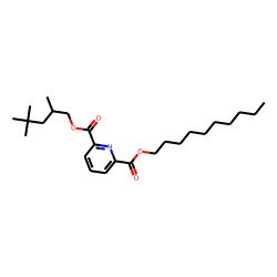 2,6-Pyridinedicarboxylic acid, decyl 2,4,4-trimethylpentyl ester