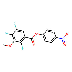 2,4,5-Trifluoro-3-methoxybenzoic acid, 4-nitrophenyl ester