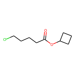 5-Chlorovaleric acid, cyclobutyl ester