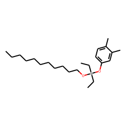 Silane, diethyl(3,4-dimethylphenoxy)undecyloxy-