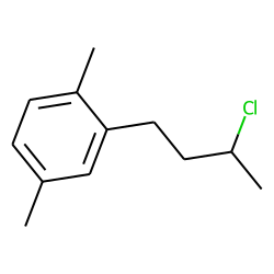 Benzene, 2-(3-chlorobutyl)-1,4-dimethyl