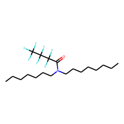 Heptafluorobutanamide, N-heptyl-N-octyl-