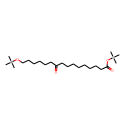16-hydroxy-10-oxohexadecanoic acid, TMSi ester TMSi ether