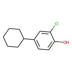 Phenol, 2-chloro-4-cyclohexyl-