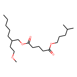 Glutaric acid, isohexyl 2-(2-methoxyethyl)heptyl ester
