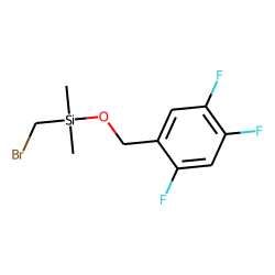 2,4,5-Trifluorobenzyl alcohol, bromomethyldimethylsilyl ether