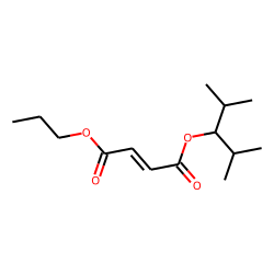 Fumaric acid, 2,4-dimethylpent-3-yl propyl ester