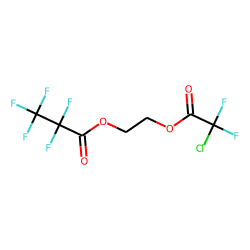 Ethylene glycol, chlorodifluoroacetate, pentafluoropropionate