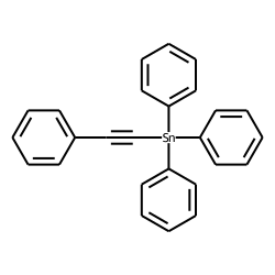 Triphenyl phenylethynyl tin