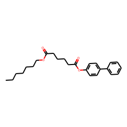 Adipic acid, 4-biphenyl heptyl ester