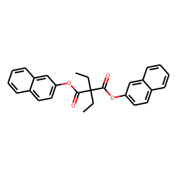Diethylmalonic acid, di(2-naphthyl) ester