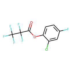 2-Chloro-4-fluorophenyl pentafluoropropionate