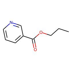Nicotinic acid, propyl ester