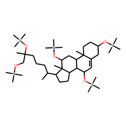 5-Cholesten-3-«beta»,7-«alpha»,12-«alpha»,25,26-pentol, TMS