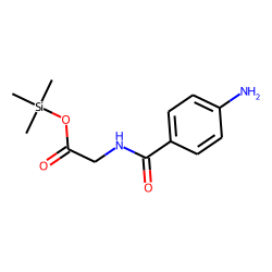 Trimethylsilyl 2-[(4-aminobenzoyl)amino]acetate