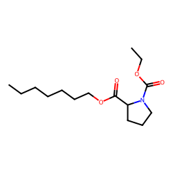 D-Proline, N-ethoxycarbonyl-, heptyl ester