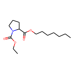 d-Proline, N-ethoxycarbonyl-, heptyl ester