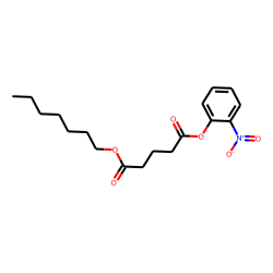 Glutaric acid, heptyl 2-nitrophenyl ester