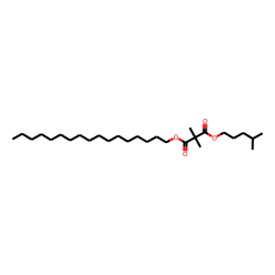 Dimethylmalonic acid, heptadecyl isohexyl ester