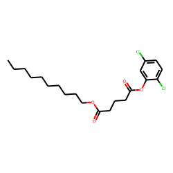 Glutaric acid, decyl 2,5-dichlorophenyl ester
