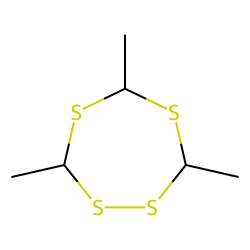 1,2,4,6-Tetrathiepane, 3,5,7-trimethyl, #1