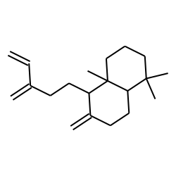 Naphthalene, decahydro-1,1,4a-trimethyl-6-methylene-5-(3-methylene-4-pentenyl)-, [4aS-(4a«alpha»,5«alpha»,8a«beta»)]-