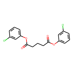 Glutaric acid, di(3-chlorophenyl) ester