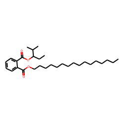 Phthalic acid, hexadecyl 2-methylpent-3-yl ester