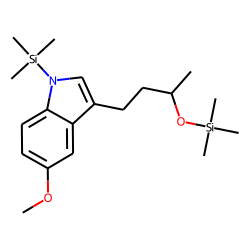 Indole, 3-(3-hydroxybutyl), 5-methoxy, TMS