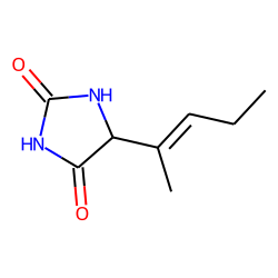 (2-Penten-2-yl) hydantoin
