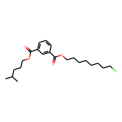 Isophthalic acid, 8-chloroctyl isohexyl ester