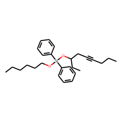 Silane, diphenylhexyloxy(non-5-yn-3-yloxy)-