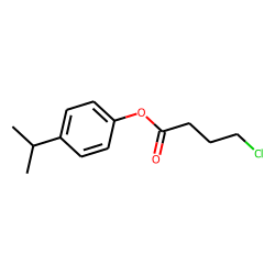 4-Chlorobutyric acid, 4-isopropylphenyl ester