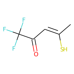 3-Penten-2-one, 1,1,1-trifluoro-4-mercapto