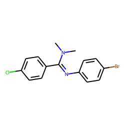 N,N-Dimethyl-N'-(4-bromophenyl)-p-chlorobenzamidine