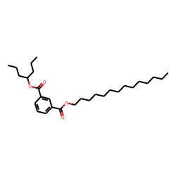Isophthalic acid, 1-propylbutyl tetradecyl ester