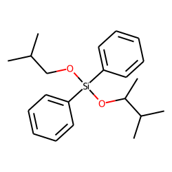 Silane, diphenylisobutoxy(3-methylbut-2-yloxy)-