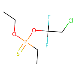 O-Ethyl-O-(2-chloro-1,1-difluoroethyl)ethanethiophosphonate