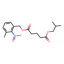 Glutaric acid, isobutyl 3-methyl-2-nitrobenzyl ester