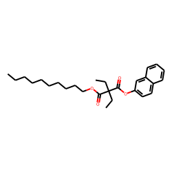 Diethylmalonic acid, decyl 2-naphthyl ester