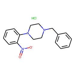 N-benzyl-n'-(o-nitrophenyl)-piperazine hydrochloride