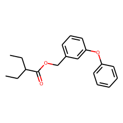 2-Ethylbutyric acid, 3-phenoxybenzyl ester