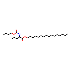 l-Norvaline, n-butoxycarbonyl-, hexadecyl ester