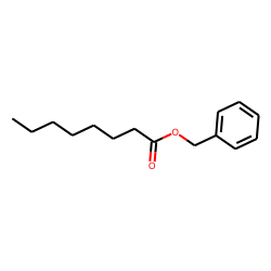 Octanoic acid, phenylmethyl ester