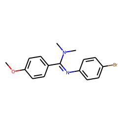 N,N-Dimethyl-N'-(4-bromophenyl)-p-methoxybenzamidine