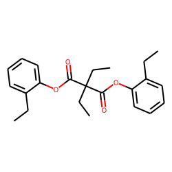 Diethylmalonic acid, di(2-ethylphenyl) ester